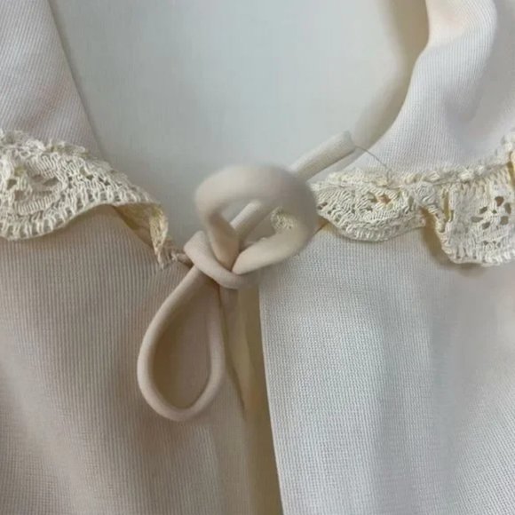 Vintage Union Made in USA Long Dressing Gown Nylon Size XXS/XS - Picture 8 of 14